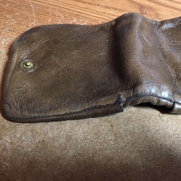 VINTAGE 70's Genuine Deerskin Wallet Coin Purse Combo Western Southwestern SOFT - Picture 9 of 14